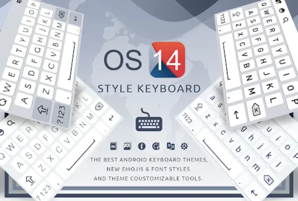 OS 14 Keyboard android App screenshot 4